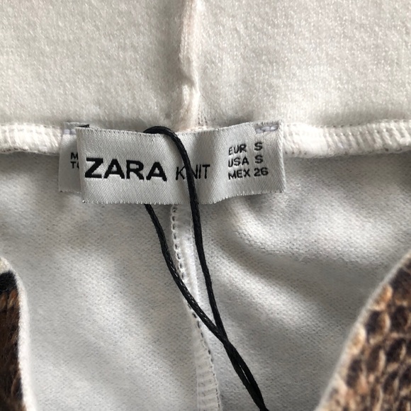 Zara women’s snake print  leggings - Picture 6 of 8
